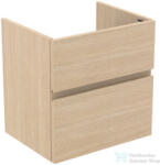 Ideal Standard FINESSE 53x40, 9 cm-es 2 fiókos szekrény mosdó nélkül, White oak E3409US (E3409US)