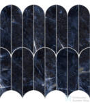 Marazzi Allmarble Sodalite Blu Lux Mosaico Ventaglio 29, 8x29, 8 cm-es padlólap M9PE (M9PE)