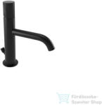 Bugnatese Moon mosdó csaptelep automata leeresztővel, matt fekete 7219NE (7219NE)