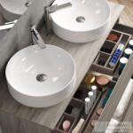 Coycama Rotterdam 43 cm-es pultra ültethető mosdó, fehér 50701004 (50701004)