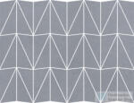 Marazzi SLOW COLD Piombo Mosaico Triangolo 29x39 cm-es padlólap, MPF4 (MPF4)