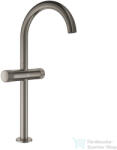 GROHE ATRIO PRIVATE XL magasított mosdó csaptelep click-clack leeresztővel, Brushed Hard Graphite 21142AL0 (21142AL0)