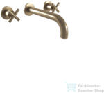 Bugnatese RODOS falsík alatti mosdó csaptelep 22 cm-es kifolyóval, click-clack leeresztővel, bronz 7369SCBR (7369SCBR)