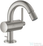 GROHE ATRIO bidé csaptelep automata leeresztővel, Supersteel 24364DC0 (24364DC0)
