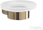 SAPHO PIRENEI szappantartó, arany/tejüveg (PI1187) (PI1187) - furdoszoba-szaniter