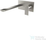 Bugnatese ATELIER falsík alatti mosdócsaptelep 21, 5 cm-es kifolyóval, belső egységgel, leeresztő nélkül, szálcsiszolt nikkel 9447NS (9447NS)