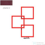 Radeco LOCO 3 970x685 design radiátor, JOWISZ 2 (metál bordó) színben, balos (Radeco_LOCO_3_B_JOWISZ2)