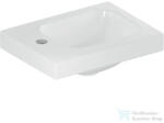 Geberit iCON LIGHT 38x28 cm-es mosdó bal oldali csaplyukkal, fehér 501.831. 00.1 (501831001)