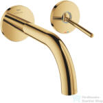 GROHE ATRIO falsík alatti mosdó csaptelep 18, 5 cm-es kifolyóval, leeresztő és belső egység nélkül, Cool Sunrise 29410GL0 (29410GL0)