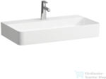 Laufen Val SaphirKeramik 75x42 cm-es mosdó túlfolyó nélkül, matt fehér H8102857571111 (H8102857571111)
