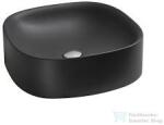 Axa Wild 45x45 pultra ültethető mosdó, matt fekete 3008007 (3008007)