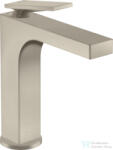 Hansgrohe AXOR CITTERIO 160 magasított mosdó csaptelep nem zárható leeresztővel, szálcsiszolt nikkel 39024820 (39024820)