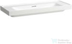 Laufen MEDA 120x46 cm-es falra/bútorra szerelhető mosdó csaplyuk nélkül, LCC bevonattal, fehér H8141114001091 (H8141114001091)