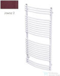 Radeco SONIA E A4-700/SLE 1028x750 törölközőszárítós radiátor, JOWISZ 2 (metál bordó) színben (Radeco_SONIA_E_A4_700_SLE_JOWISZ2)