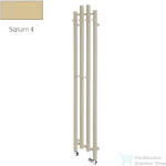 Radeco TUBO 3K KOLOR 1200x285 design radiátor, SATURN 4 (metál bézs) színben (Radeco_TUBO_3K_KOLOR_SATURN4)