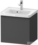 Duravit D-NEO 484x372 mm-es 1 fiókos alsószekrény 074250 mosdóhoz, Graphite Matt Decor DE4248049490000 (DE4248049490000)