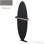 Radeco ORRO 990x280 ovális design radiátor törölközőtartó nélkül, MERKURY 4 (metál szürke) színben (Radeco_ORRO_MERKURY4)