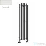 Radeco TUBO 4K KOLOR 1200x455 design radiátor, SATURN 2 (matt fehér) színben (Radeco_TUBO_4K_KOLOR_SATURN2)