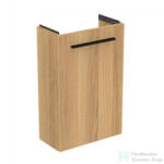 Ideal Standard I. Life S 41x20, 5 cm-es 1 ajtós fali szekrény mosdó és fogantyú nélkül, Natural oak T5296NX (T5296NX)