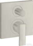 Hansgrohe AXOR Citterio falsík alatti kád/zuhany csaptelep alaptest nélkül, rozsdaments acél hatású 39455800 (39455800)