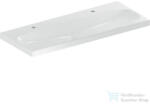 Geberit ACANTO 120x48 cm-es mosdó 2 csaplyukkal, túlfolyó nélkül, fehér 501.880. 00.5 (501880005)