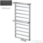 Radeco LOFT PLUS 3 1612x550 design radiátor, MERKURY 6 (metál fekete) színben (Radeco_LOFT_PLUS_3_MERKURY6)