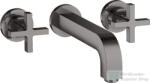 Hansgrohe AXOR Citterio falsík alatti mosdó csaptelep 22, 2 cm-es kifolyóval, polírozott fekete króm 39143330 (39143330)