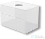 Deante PRIZMA Mosdótartó szekrény pulttal 80x52x47 cm, fényes fehér SDI_6B81 (SDI_6B81)