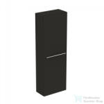 Ideal Standard I. Life S 40x21x120 cm-es 1 ajtós szekrény fogantyú nélkül, Carbon grey matt T5289NV (T5289NV)