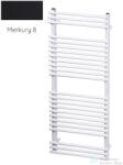 Radeco SARA E A4-600/SPE 1028x650 törölközőszárítós radiátor, MERKURY 8 (selyemfényű fekete) színben (Radeco_SARA_E_A4_600_SPE_MERKURY8)