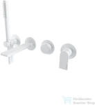 Bugnatese SIMPLE falsík alatti kád csaptelep kézizuhannyal, matt fehér 6601BI (6601BI)