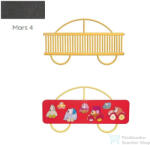 Radeco AUTO 680x1250 design radiátor gyerekszobába, MARS 4 (metál antracit) színben (Radeco_AUTO_MARS4)