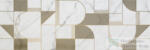 Marazzi Allmarble Wall Golden White Satin Decoro Club 40x120 cm-es dekorcsempe M8T5 (M8T5)
