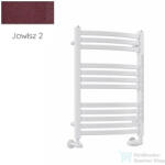 Radeco ENZO AK1-600/EL 415x630 törölközőszárítós radiátor, JOWISZ 2 (metál bordó) színben (Radeco_ENZO_AK1_600_EL_JOWISZ2)