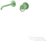 Bugnatese B-Color falsík alatti mosdócsaptelep 17 cm-es kifolyóval, belső egységgel, click-clack leeresztővel, pasztell zöld 6745SCVP (6745SCVP)