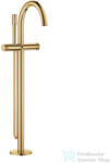 GROHE ATRIO PRIVATE szabadon álló kádtöltő csaptelep zuhanyszettel, alaptest nélkül, Cool Sunrise 25229GL0 (25229GL0)