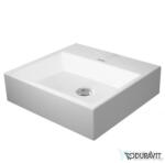 Duravit VERO AIR 50x47 cm-es ráültethető mosdó csaplyuk és túlfolyó nélkül, Wondergliss bevonattal, 23525000701 (23525000701)