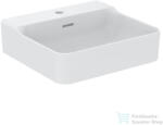 Ideal Standard CONCA 50x45 cm-es falra/bútorra szerelhető csiszolt aljú mosdó, matt fehér T3812V1 (T3812V1)