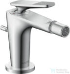 Hansgrohe CITTERIO C bidé csaptelep automata leeresztővel, rombuszmetszéses fogantyúval, króm 49211000 (49211000)