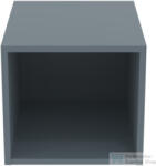 Ideal Standard FINESSE 40x50, 5x36 cm-es nyitott oldalsó szekrény, Ribbed Matt ashblue E3402UQ (E3402UQ)