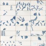 Marazzi Rice Decoro Leaf Bianco Lux 5x15 cm-es padlólap M96T (M96T)