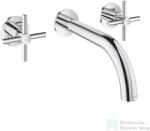 GROHE ATRIO falsík alatti mosdó csaptelep 18 cm-es kifolyóval, leeresztő és belső egység nélkül, Króm 20661000 (20661000)