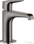 Hansgrohe AXOR CITTERIO E mosdó csaptelep nem zárható leeresztővel, polírozott fekete króm 36111330 (36111330)