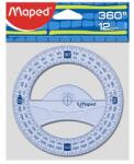 Maped Graphic Szögmérő - Műanyag, 360°, 12 cm (242360)