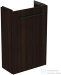 Ideal Standard I. Life S 41x20, 5 cm-es 1 ajtós fali szekrény mosdó és fogantyú nélkül, Coffee oak T5296NW (T5296NW)