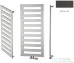 Radeco ROD 2 1160x550 design radiátor, MARS 4 (metál antracit) színben (Radeco_ROD_2_MARS4)