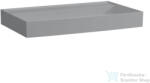 Laufen Kartell By Laufen 100x46 cm-es mosdó csaplyuk és túlfolyó nélkül, graphite matt H8103377581121 (H8103377581121)