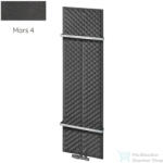 Radeco KEX 1570x450 design radiátor 2 db törölközőtartóval, MARS 4 (metál antracit) színben (Radeco_KEX_MARS4)