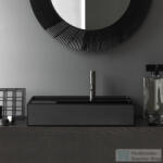 Laufen Kartell By Laufen 60x46 cm-es mosdó 1 csaplyukkal, fényes fekete H8183350201111 (H8183350201111)