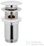 AREZZO design univerzális click-clack mosdó leeresztő, túlfolyóval, króm AR-726 (AR-726)